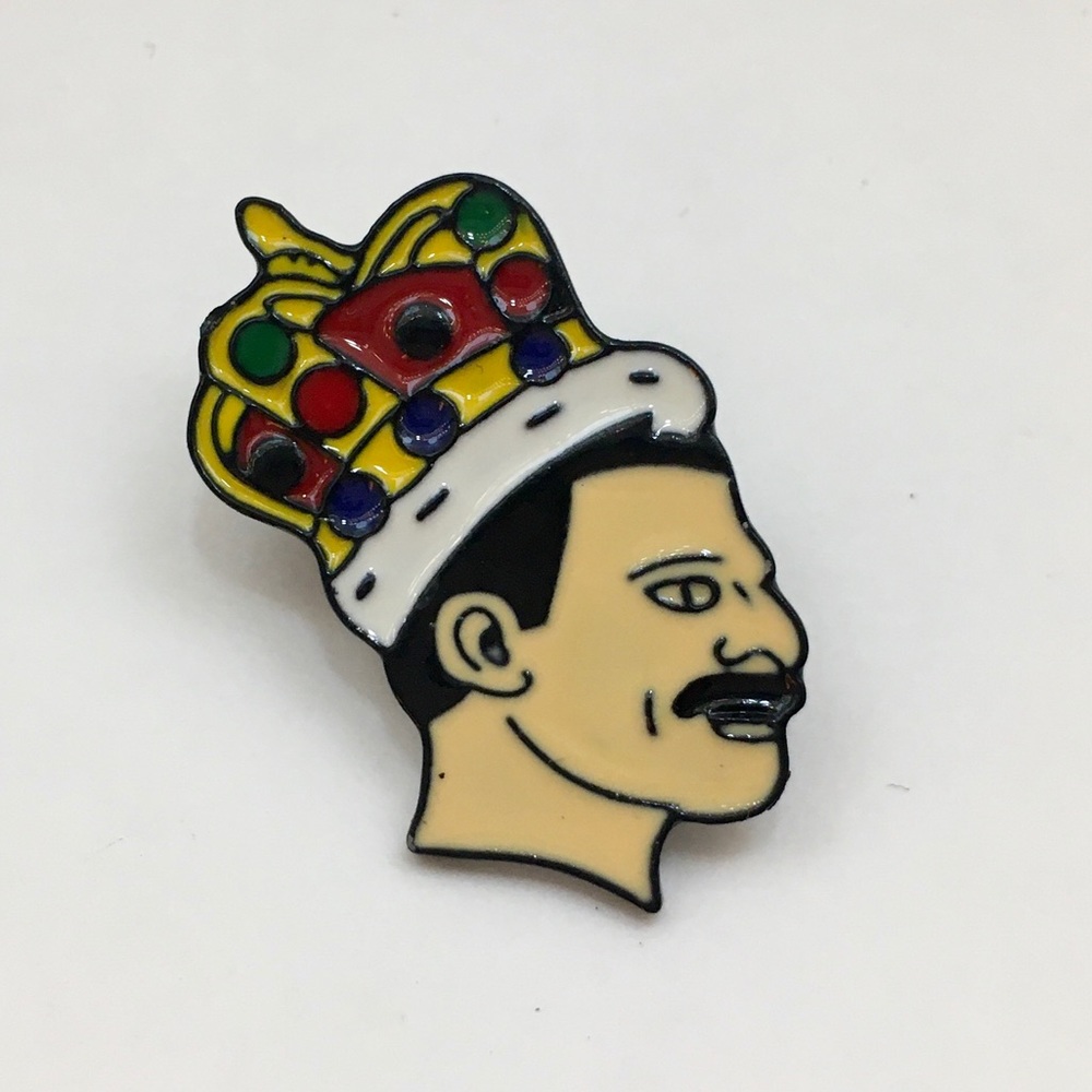 Queen Freddy Mercury pin